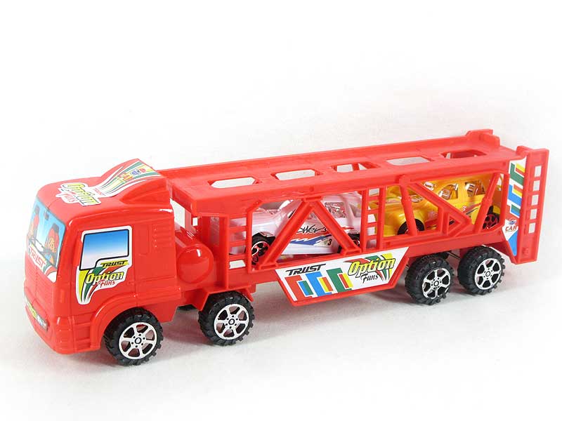 Friction Truck Tow Free Wheel Car(2C) toys