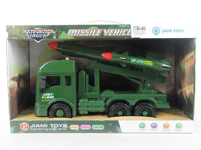 Friction Battle Truck W/M toys