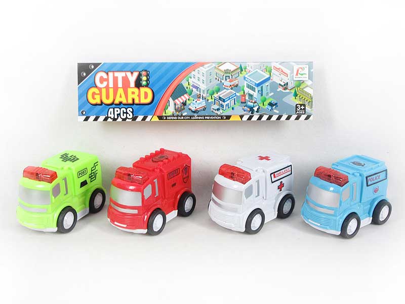 Friction Car W/L_M(4in1) toys