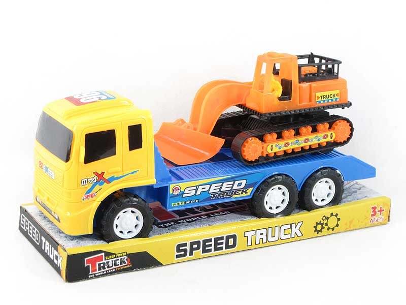 Friction Construction Truck Tow Car(2C) toys