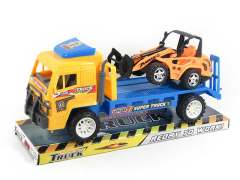 Friction Truck Tow Free Wheel Construction Car(2C)