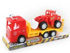 Friction Truck Tow Fire Engine(3S)