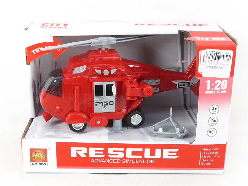 1:20 Fricton Helicopter W/L_S toys