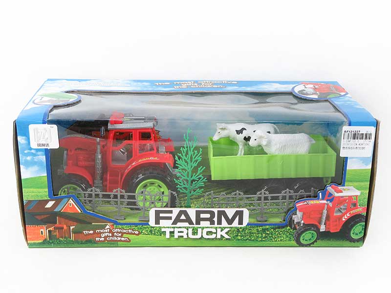 Friction Farmer Truck W/L toys