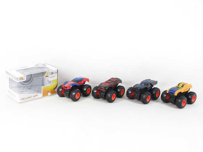 Die Cast Cross-country Car Friction(4S) toys