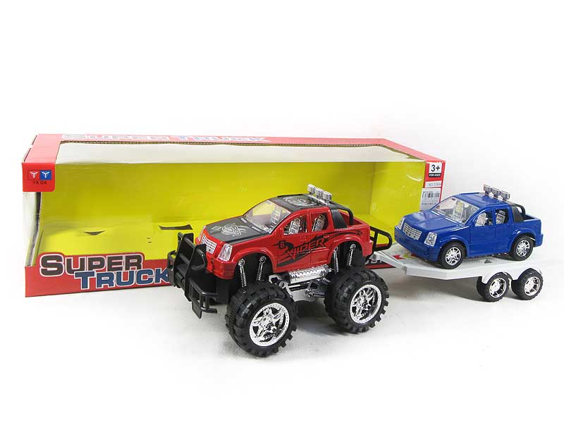 Friction Truck Tow Car(2C) toys