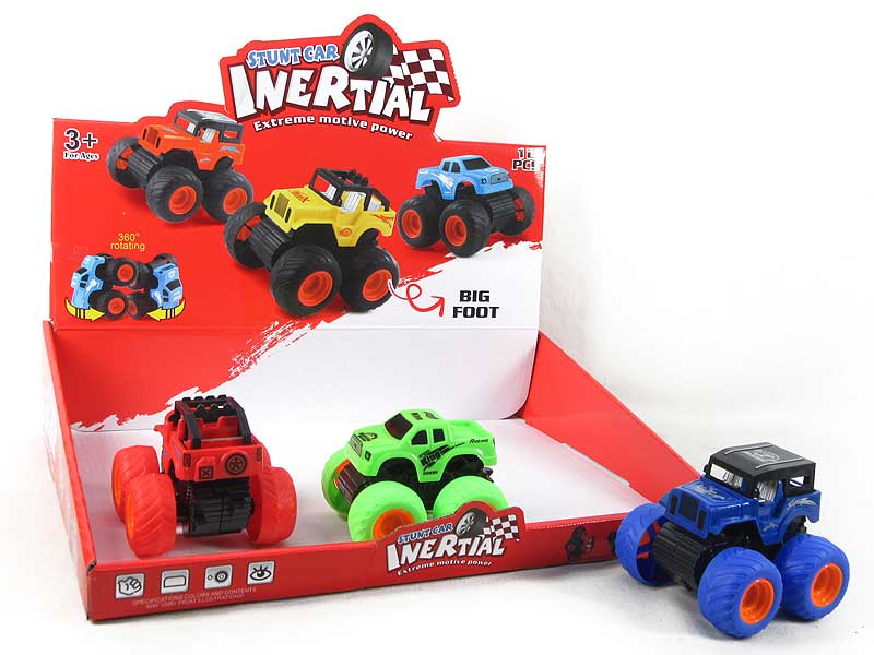 Friction  Stunt Car(12in1) toys