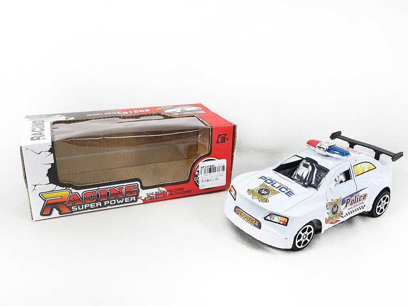 Friction Police Car(2X) toys