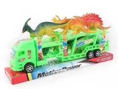 Friction Truck Tow Dinosaur