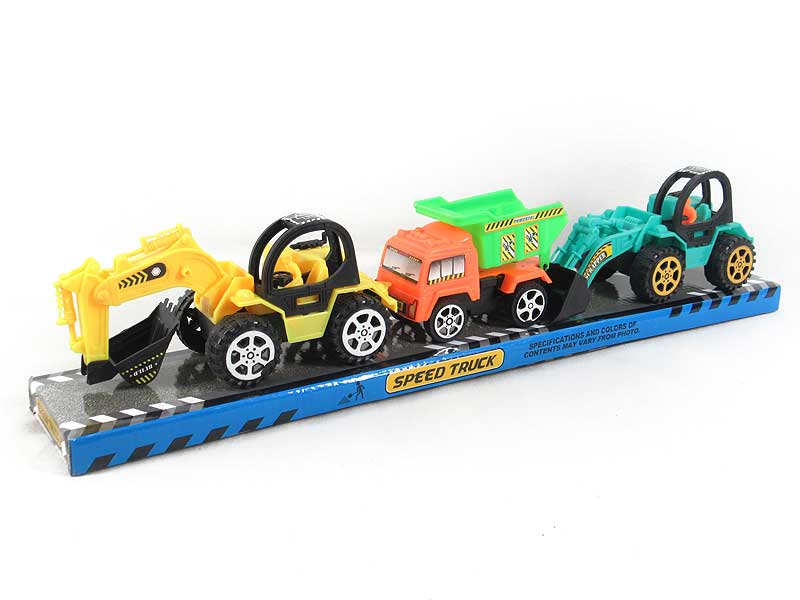 Friction Construction Truck & Pull Back Construction Truck(3in1) toys