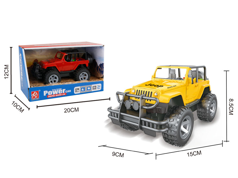 Friction Jeep W/L_S(2C) toys