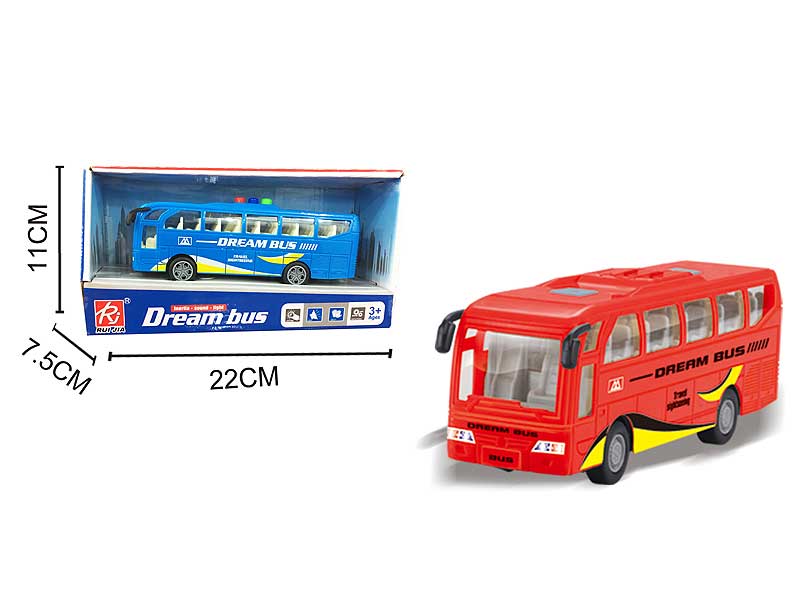 Friction Bus W/L_S(2C) toys