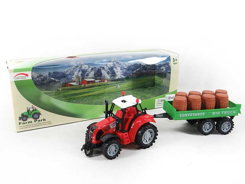 Friction Farm Truck W/L_S(2C) toys