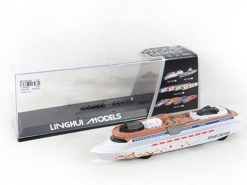 Friction Cruise Ship W/L_M toys