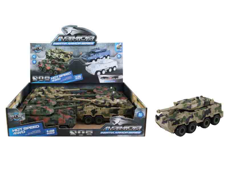 Friction Armored Car W/L_M(8in1) toys