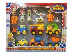 Friction Car Set(6in1)