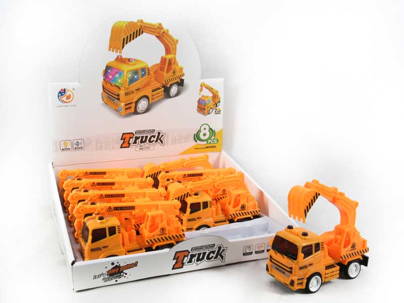 Friction Construction Truck W/L(8PCS) toys