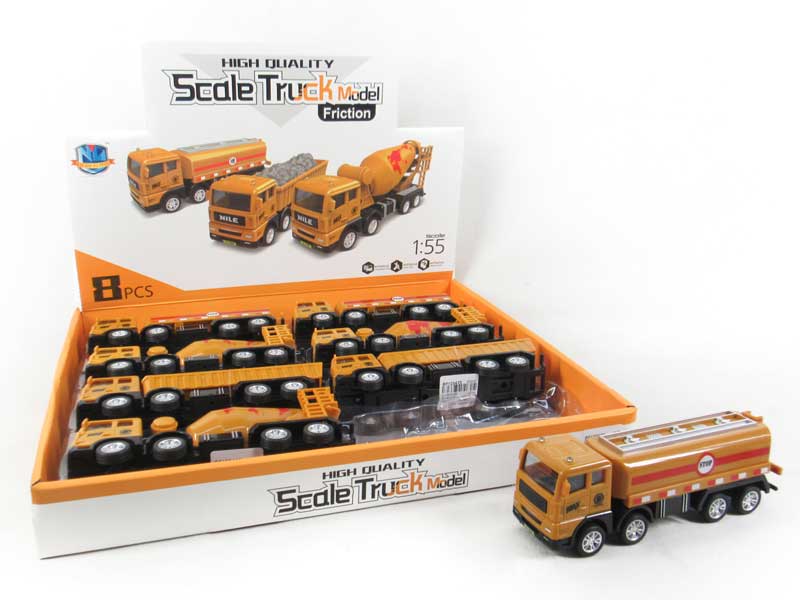 Friction Construction Truck(8PCS) toys