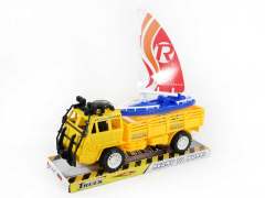 Friction Construction Truck Tow Friction Sailing Boat