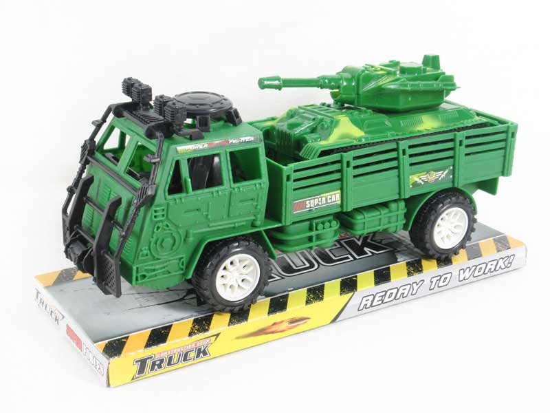Friction Car Tow Free Wheel Tank toys