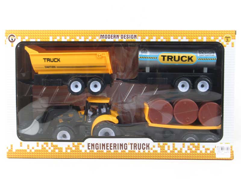 Friction Construction Truck toys