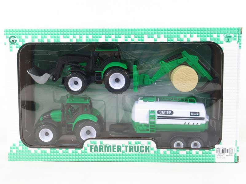 Friction Farmer Truck(2in1) toys