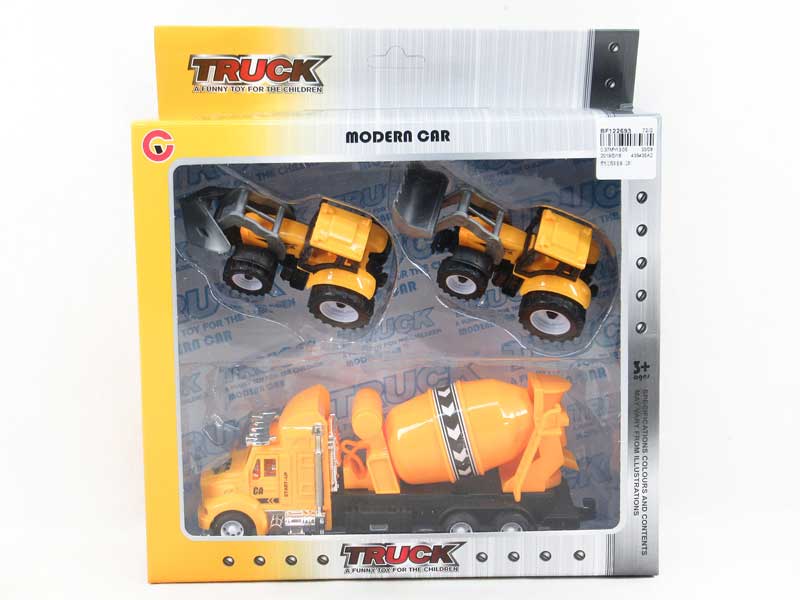 Friction Construction Truck Set(2S) toys