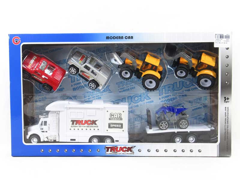 Friction Tow Truck Set toys