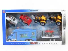 Friction Tow Truck Set