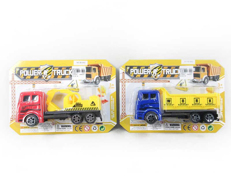Friction Construction Truck(2S) toys