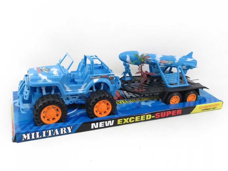 Friction Cross-country Car & Missile toys