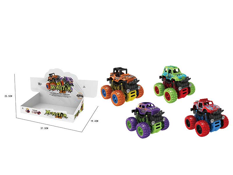 Friction Stunt Car(8in1) toys