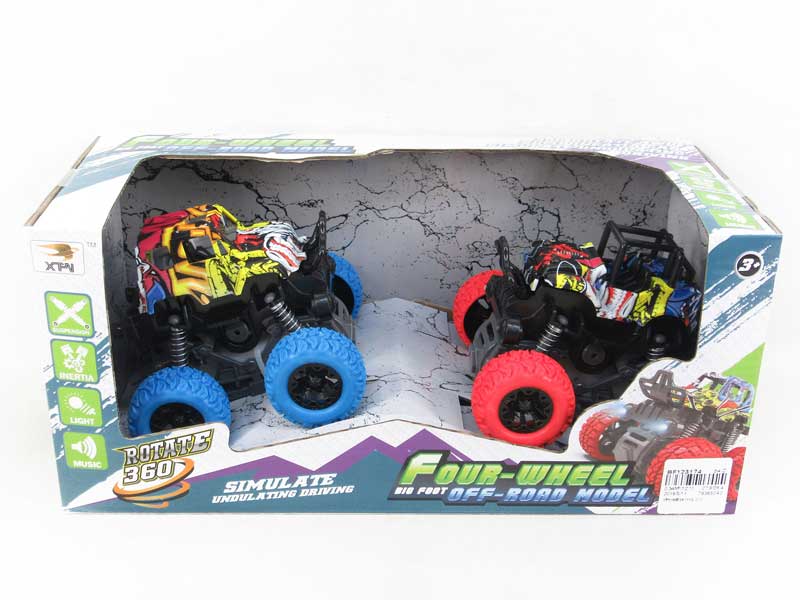 Friction Cross-country Car W/L_S(2in1) toys