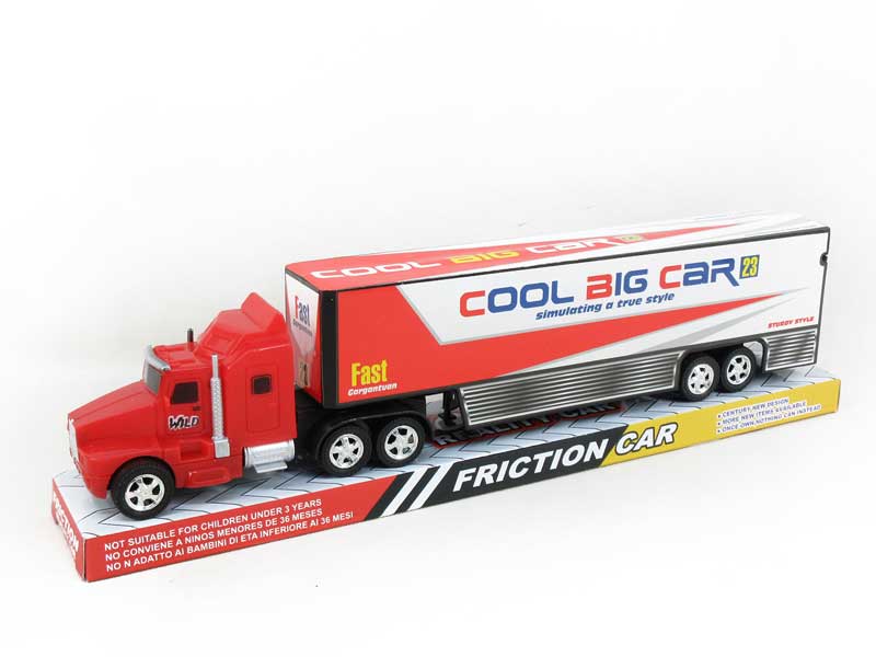 Friction Container Truck（2C) toys