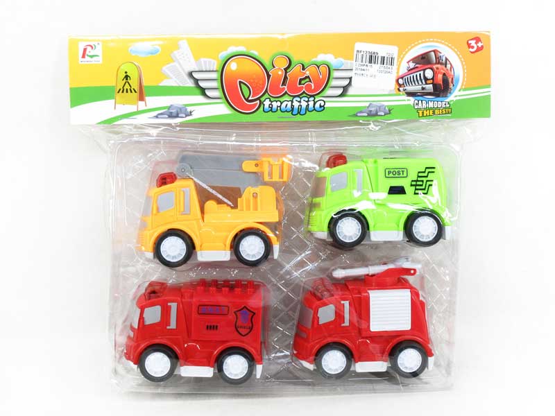 Friction Car W/L(4in1) toys