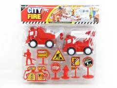 Friction Fire Engine Set W/L_M(2in1)