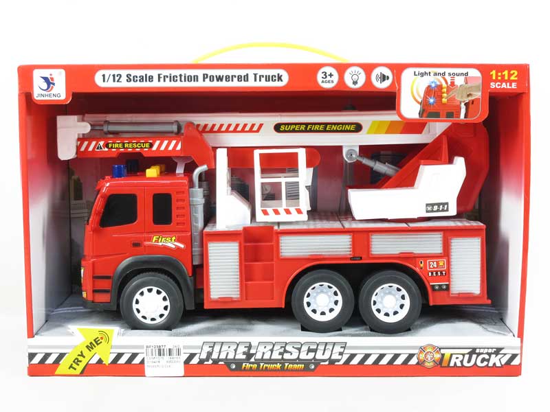 Friction Fire Engine W/L_IC toys