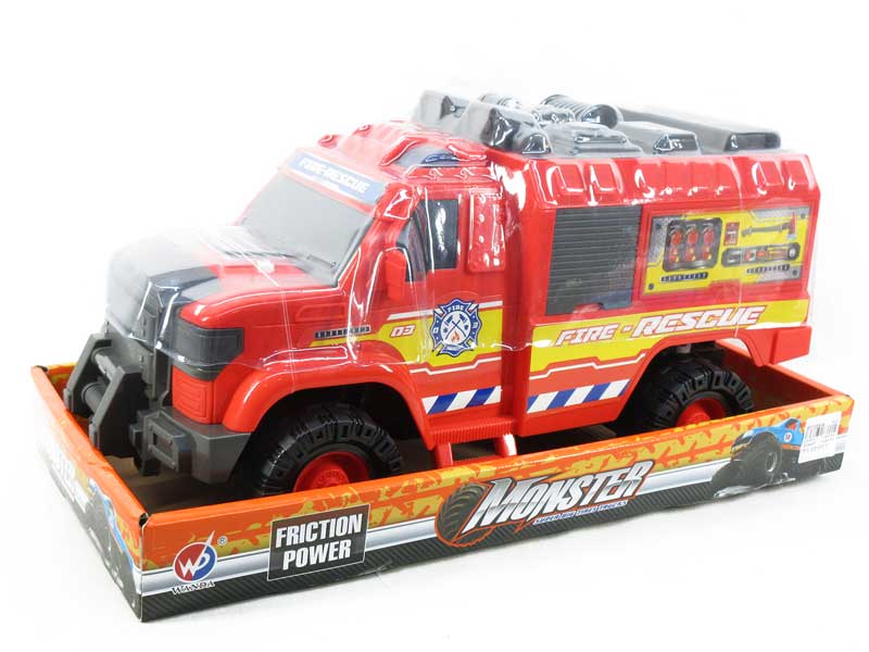 1:12 Friction Fire Engine toys