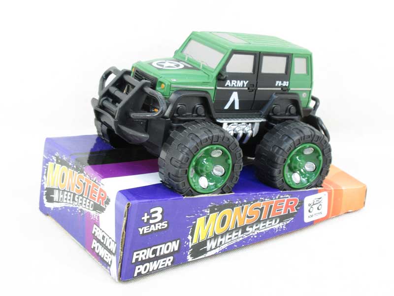 1:43 Friction Cross-country Car(2C) toys