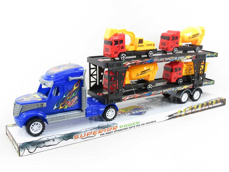 Friction Truck Tow Free Wheel Construction Truck(2C) toys