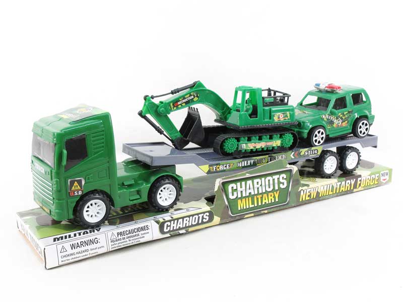 Friction Truck Tow Car(2C0 toys