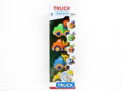 Friction Construction Truck(4in1)