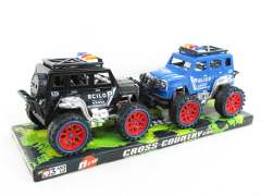 Friction Cross-Country Police Car(2in1)