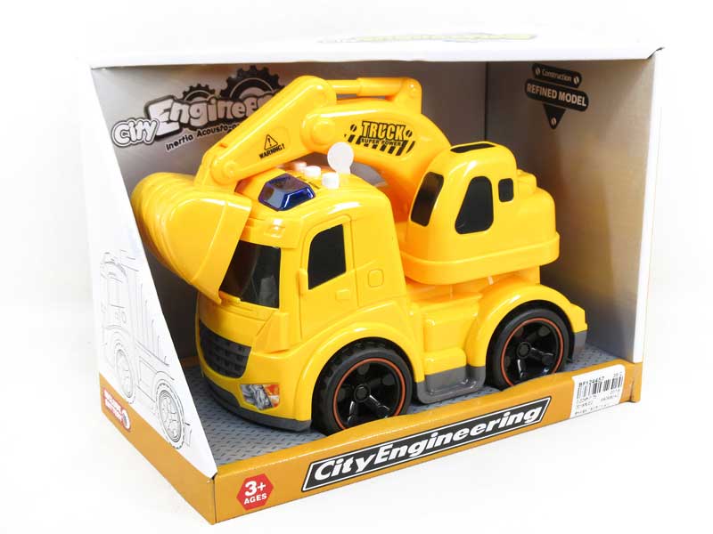 Friction Construction Truck W/L_M toys