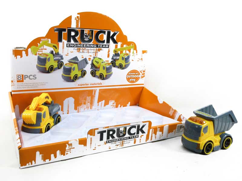 Friction Construction Truck W/L_IC(8in1) toys