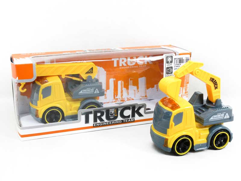 Friction Construction Truck W/L_IC(2in1) toys