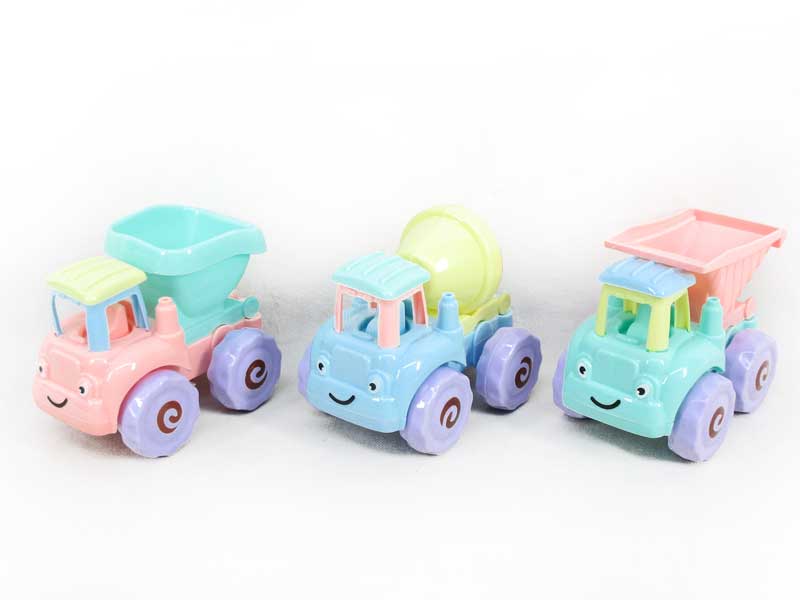 Friction Construction Truck(3S4C) toys