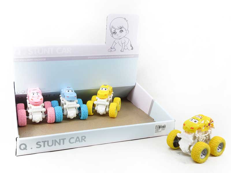 Friction  Stunt Car(12in1) toys