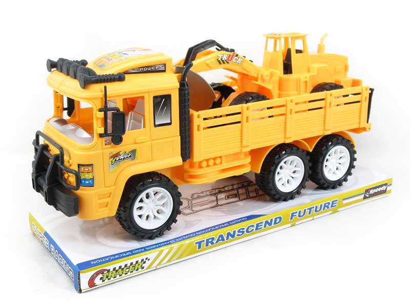 Friction Car Tow Construction Truck(4S) toys