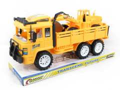 Friction Car Tow Construction Truck(4S)